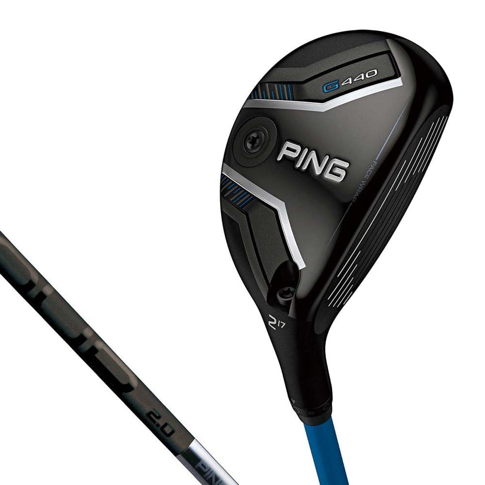 PING ピン　G440 ハイブリッド ユーティリティ　PING TOUR 2.0 BLACK カーボンシャフト ゴルフクラブ [2025年モデル]