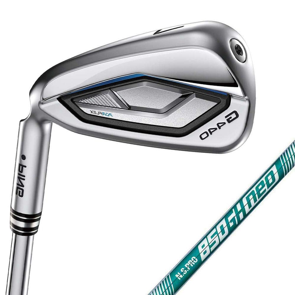 PING ピン　G440 左用・レフティ アイアン 5本セット（＃6～9、PW）　N.S.PRO 850GH neo スチールシャフト Sフレックス ゴルフクラブ [2025年モデル]