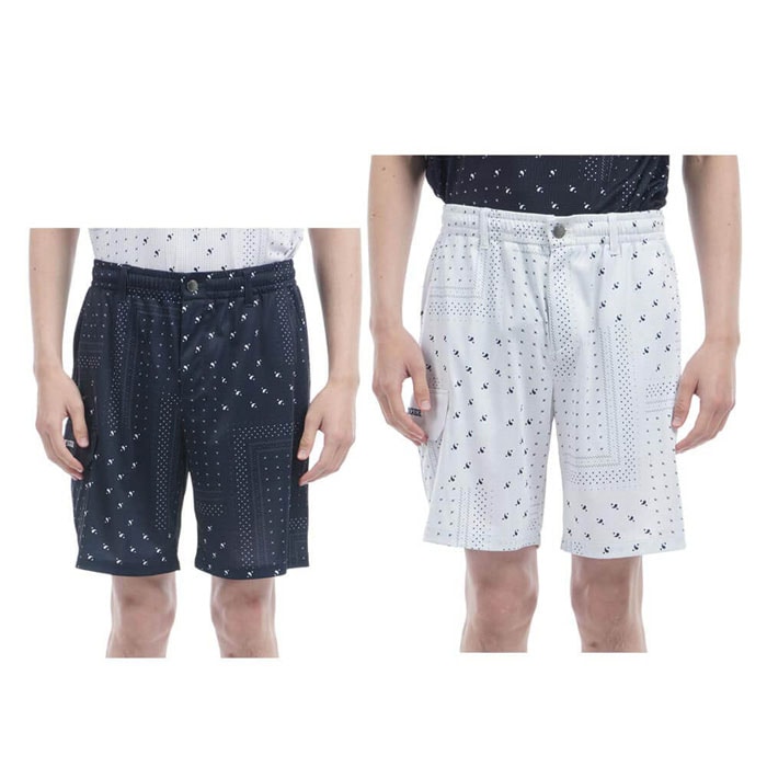 ゴルフウェア　トミー ヒルフィガー ゴルフ メンズ バンダナプリント ショートパンツ THMA525 [2025年春夏モデル]