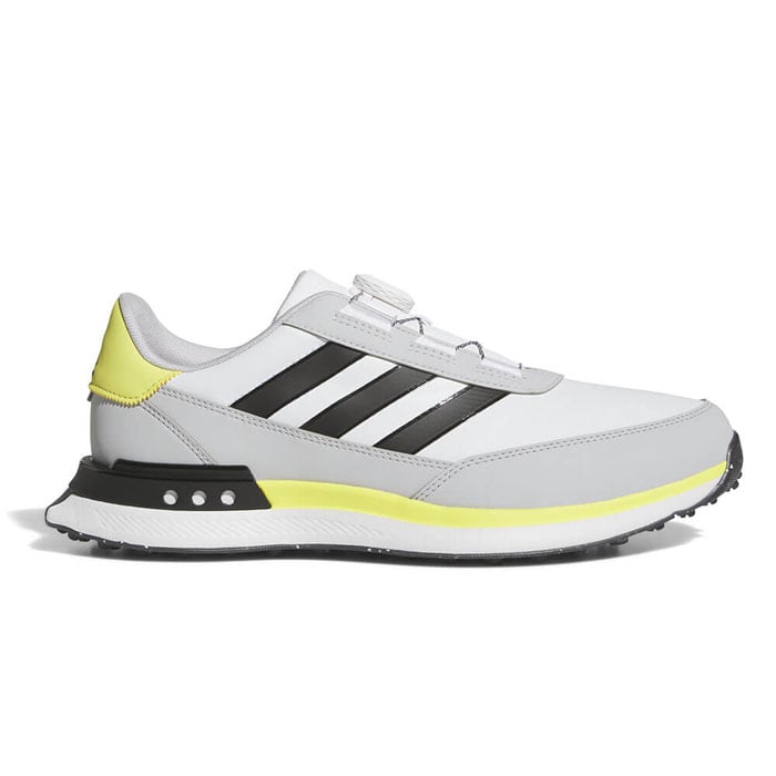 ゴルフシューズ アディダス メンズ S2G SL BOA ボア 24 スパイクレス MDK92 IH8518 フットウェアホワイト/コアブラック/ピュアサルファ [2025年モデル]