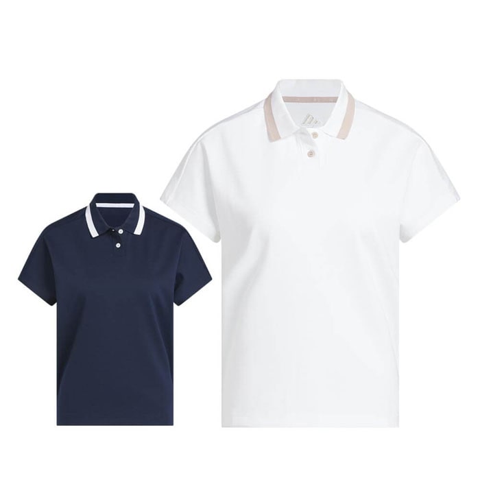 アディダス　レディース ビヨンド ザ コース フレンチスリープ ボックスシルエット 半袖 ポロシャツ KUL06 ゴルフウェア [2025年春夏モデル] 特価 有賀園 ゴルフ