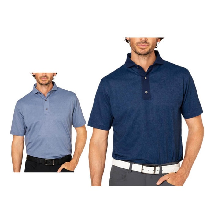 ゴルフウェア　フットジョイ メンズ ワイドカラー鹿の子 半袖 ポロシャツ FJ-S25-S21 [2025年春夏モデル] 特価