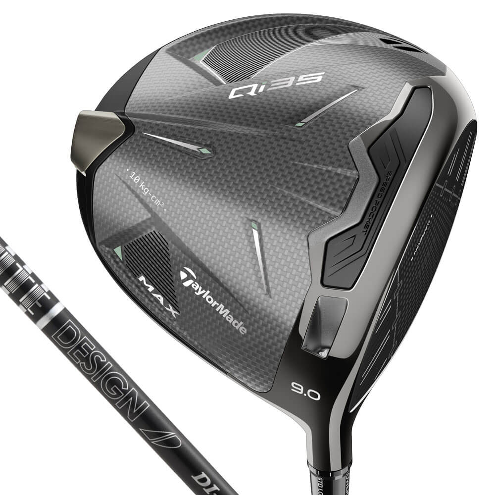 テーラーメイド　メンズ Qi35 MAX ドライバー　TOUR AD DI ブラック シャフト [カスタムモデル] [2025年モデル] 特価