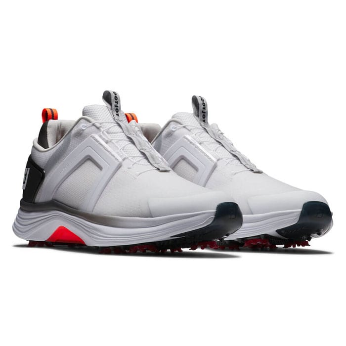 [2025年モデル] フットジョイ　メンズ FJ HYPERFLEX BOA ハイパーフレックス ボア ソフトスパイク ゴルフシューズ 55476 ホワイト/ブラック