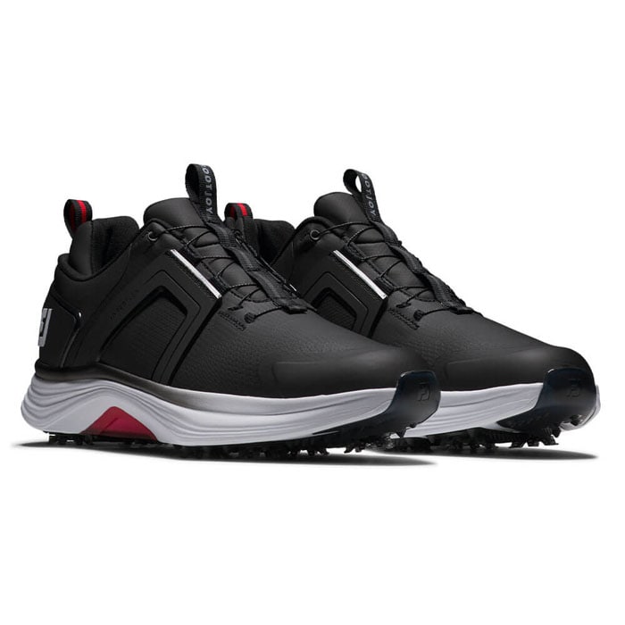 [2025年モデル] フットジョイ　メンズ FJ HYPERFLEX BOA ハイパーフレックス ボア ソフトスパイク ゴルフシューズ 55477 ブラック/ホワイト