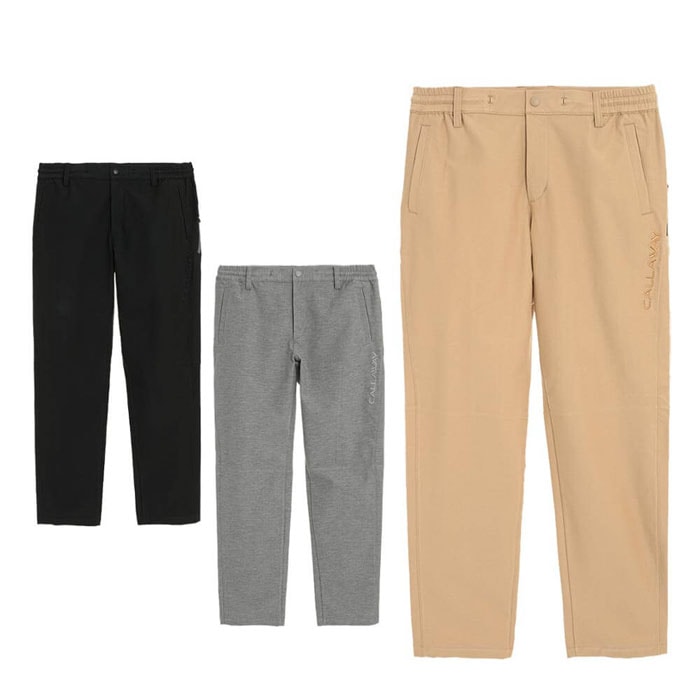 キャロウェイ　メンズ 8WAY ストレッチ 撥水 ニット ロングパンツ C25126101 [2025年春夏モデル] 特価 有賀園 ゴルフ