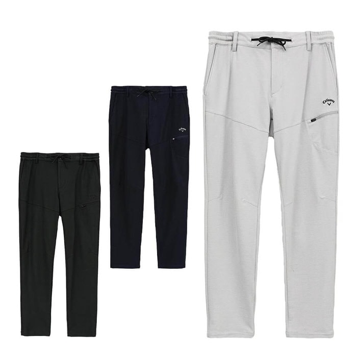 キャロウェイ　メンズ 8WAYストレッチ ニットツイル ロングパンツ C25126108 ゴルフウェア [2025年春夏モデル] 特価 有賀園 ゴルフ