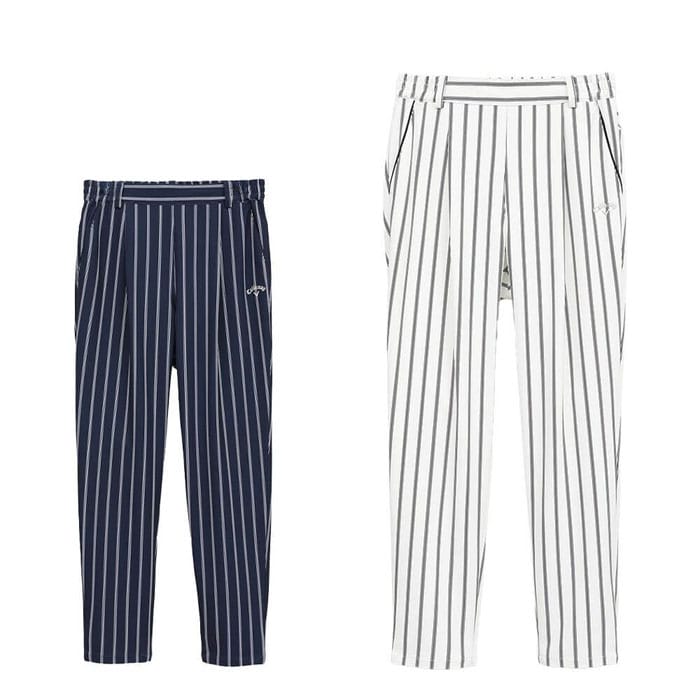 キャロウェイ　レディース 8WAYストレッチ ストライプ ジョガーパンツ C25126204 ゴルフウェア [2025年春夏モデル] 特価 有賀園 ゴルフ