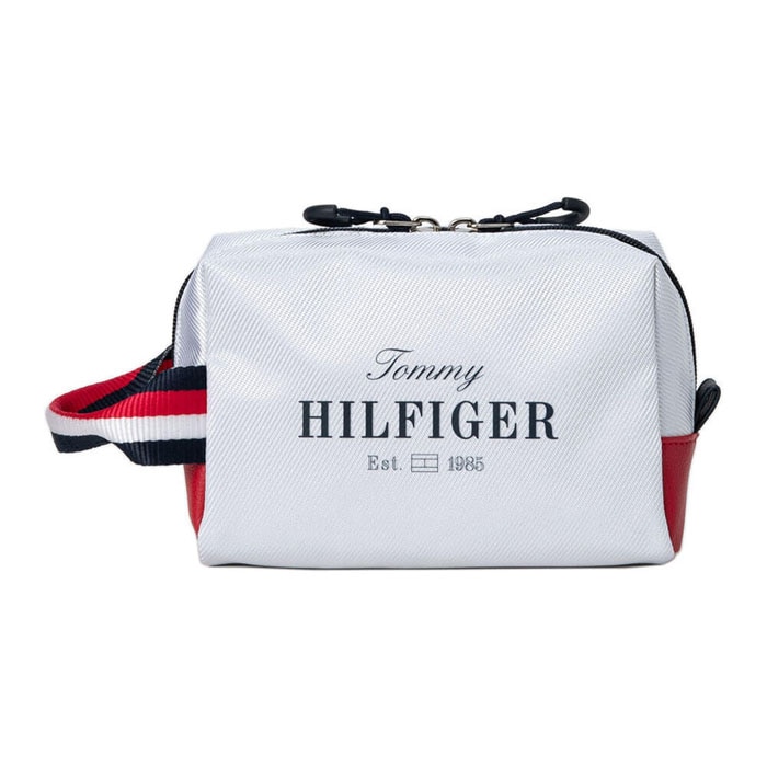 トミー ヒルフィガー ゴルフ ユニセックス ポーチ エッセンシャル THMG5SE7 00 ホワイト [2025年モデル]