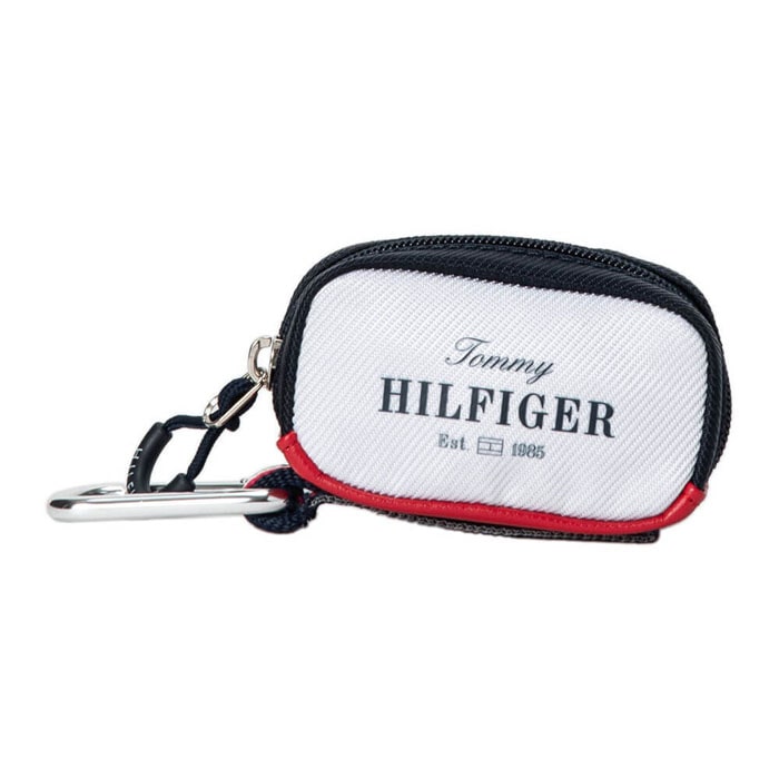トミー ヒルフィガー ゴルフ ユニセックス ボールポーチ エッセンシャル THMG5SE8 00 ホワイト [2025年モデル]