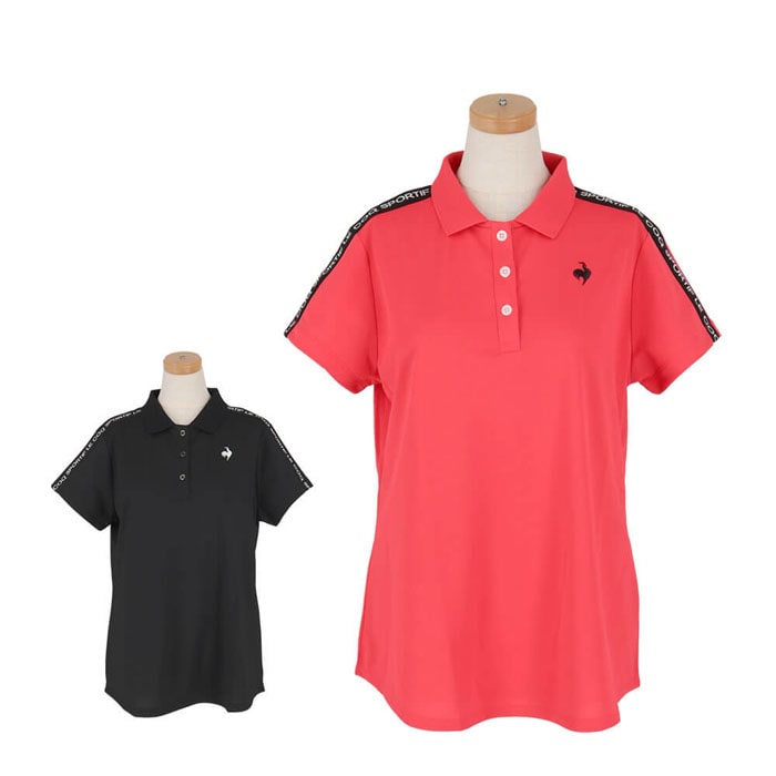 ゴルフウェア　ルコック レディース Aラインシルエット 半袖 ポロシャツ LG5SHS06L [2025年春夏モデル] 特価 有賀園 ゴルフ