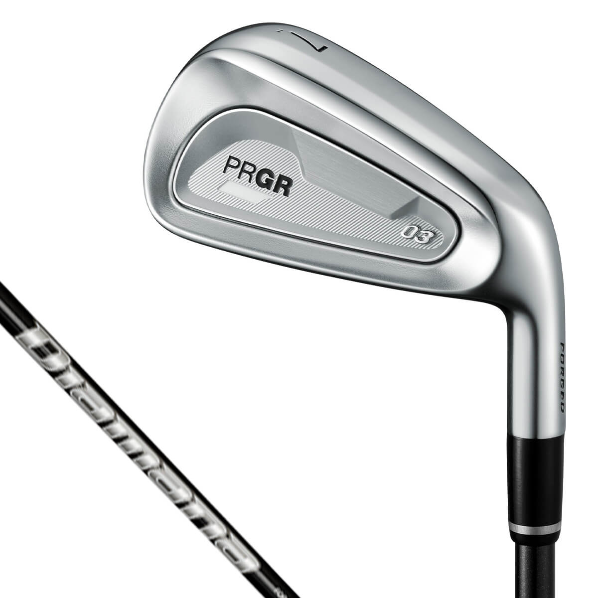 PRGR プロギア　03 ゼロサン アイアン　単品　Diamana M FOR PRGR カーボンシャフト ゴルフクラブ [2025年モデル]