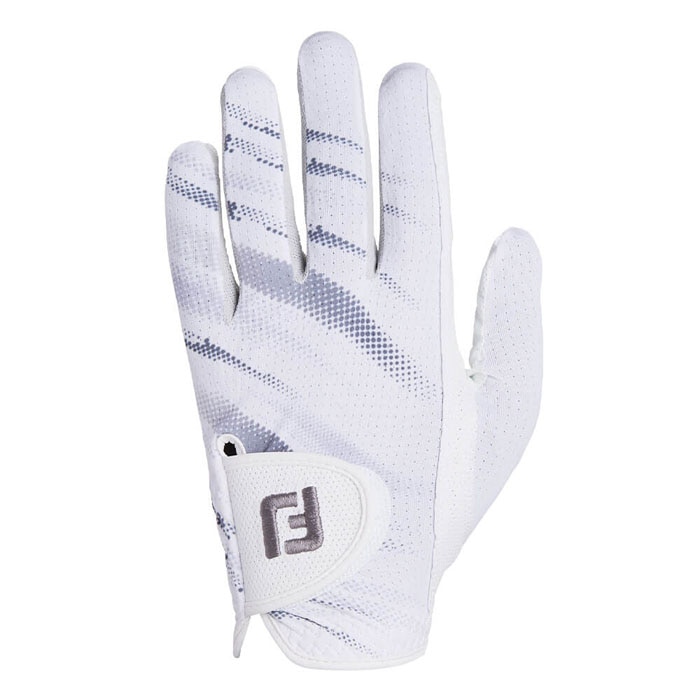 [2025年モデル] フットジョイ　メンズ StaCool ステイクール EX ゴルフグローブ FGSC25 WG ホワイト/グレー