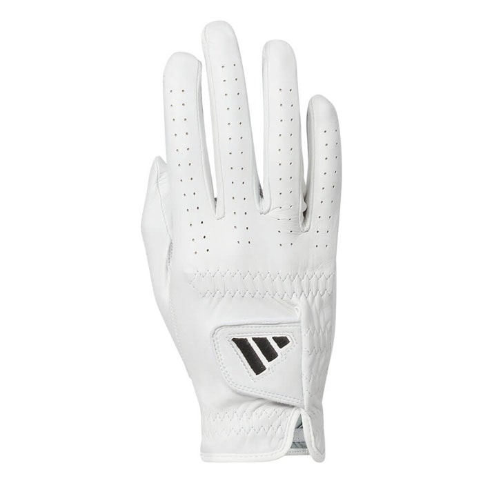 アディダス　メンズ PRO LEATHER レザー 右手用 ゴルフグローブ KVH40 JE7173 ホワイト [2025年モデル]