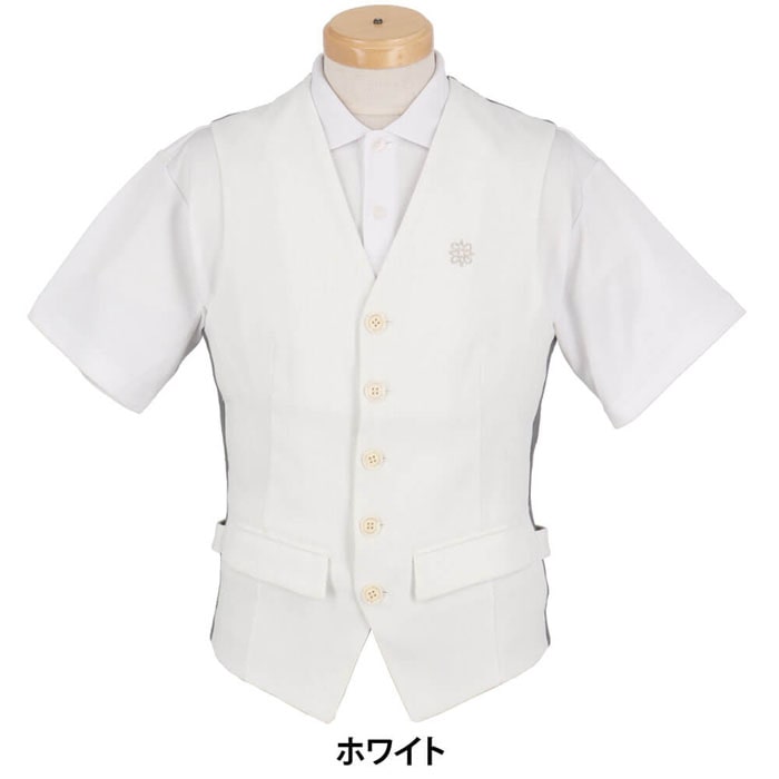 セントアンドリュース メンズ ラメジャガード ジレ 042-1258901 ゴルフウェア 特価