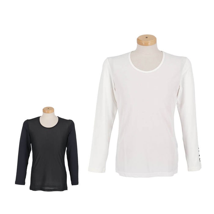 セントアンドリュース メンズ ツインコットUV×SUNPROFIT メッシュ 長袖 Uネック インナーシャツ 042-2966353 ゴルフウェア 特価