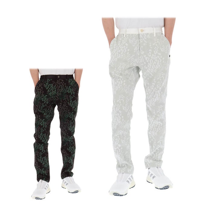 セントアンドリュース メンズ リンクスグリーン ジャガード ロングパンツ 042-2231003 ゴルフウェア 特価