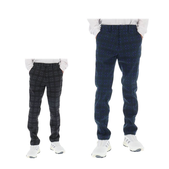 セントアンドリュース メンズ エジンバラステンドグラス ジャガード ロングパンツ 042-2231005 ゴルフウェア 特価