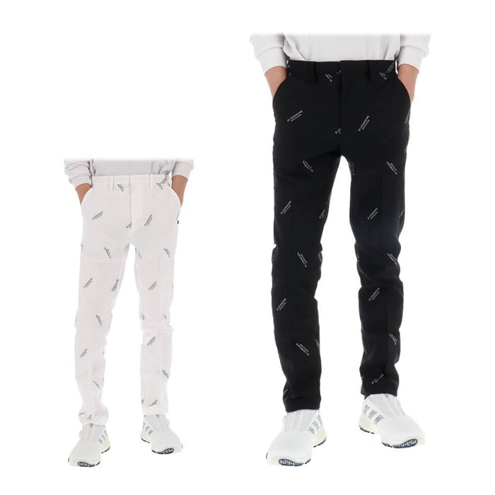 セントアンドリュース　メンズ ロゴ ジャガード ロングパンツ 042-2231901 ゴルフウェア 特価 有賀園 ゴルフ