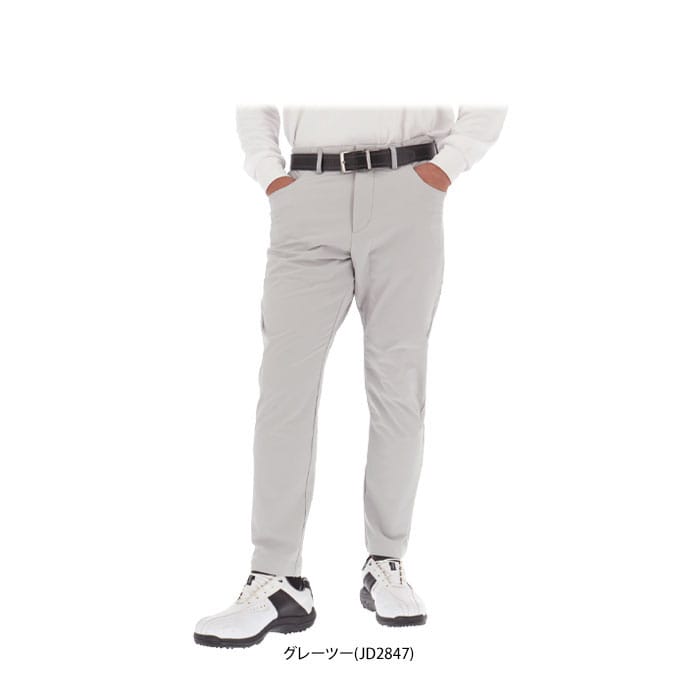 アディダス　メンズ ULTIMATE365 撥水 防風 ロゴプリント EXストレッチ ツアー アンクルパンツ KRU53 [2024年モデル] ゴルフウェア [秋冬モデル] 特価