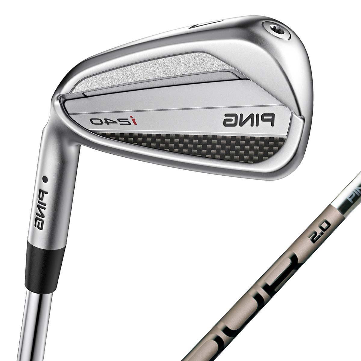 PING ピン　i240 左用・レフティ アイアン 5本セット（＃6～9、PW）　PING TOUR 2.0 CHROME カーボンシャフト ゴルフクラブ [2025年モデル]