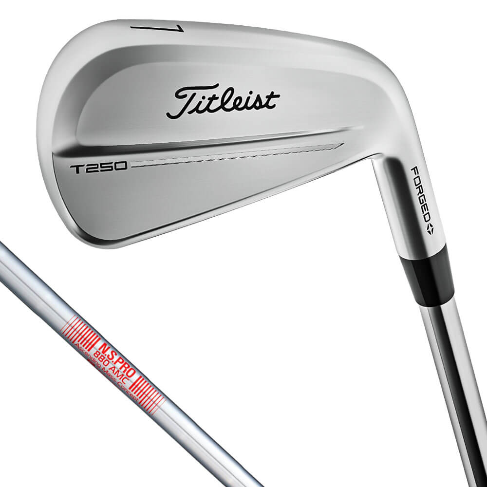 [2025年モデル] タイトリスト　T250 アイアン　6本セット（＃5～9、PW） N.S.PRO 880 AMC スチールシャフト ゴルフクラブ