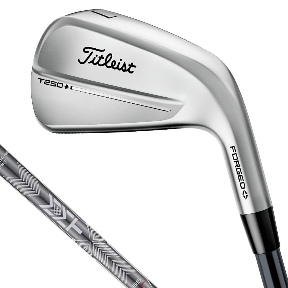 [2025年モデル] タイトリスト　T250＊ Launch Spec アイアン　6本セット（＃5～9、PW） MMT AMC RED カーボンシャフト ゴルフクラブ