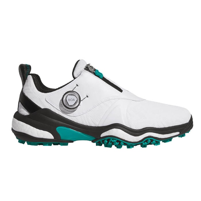 [2025年モデル] アディダス　メンズ CODECHAOS BOA 25 コードカオス ボア 25 スパイクレス ゴルフシューズ NKZ93 JI4164 フットウェアホワイト/コアブラック/ピュアティール