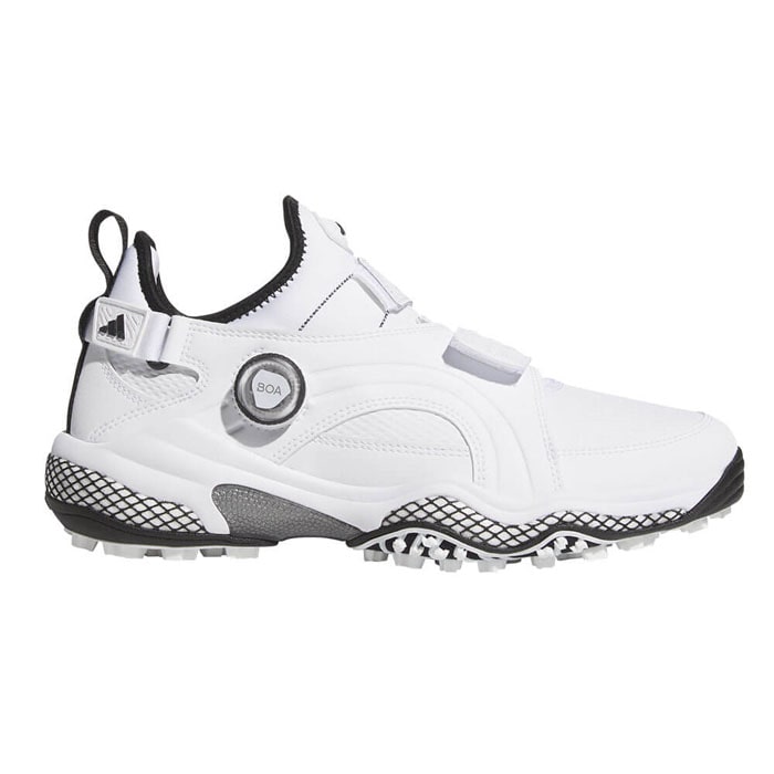 [2025年モデル] アディダス ユニセックス CODECHAOS 25 MID BOA コードカオス ミッド ボア 25 スパイクレス ゴルフシューズ NQX22 JP5185 フットウェアホワイト/フットウェアホワイト/コアブラック