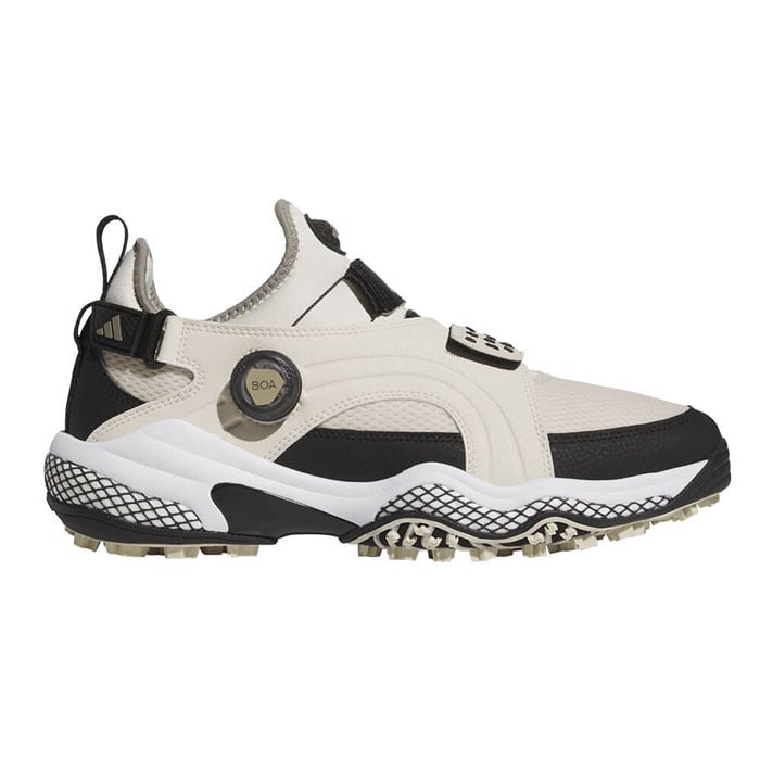 [2025年モデル] アディダス ユニセックス CODECHAOS 25 MID BOA コードカオス ミッド ボア 25 スパイクレス ゴルフシューズ NQX22 JR8239 アルミナ/コアブラック/パテベージュ