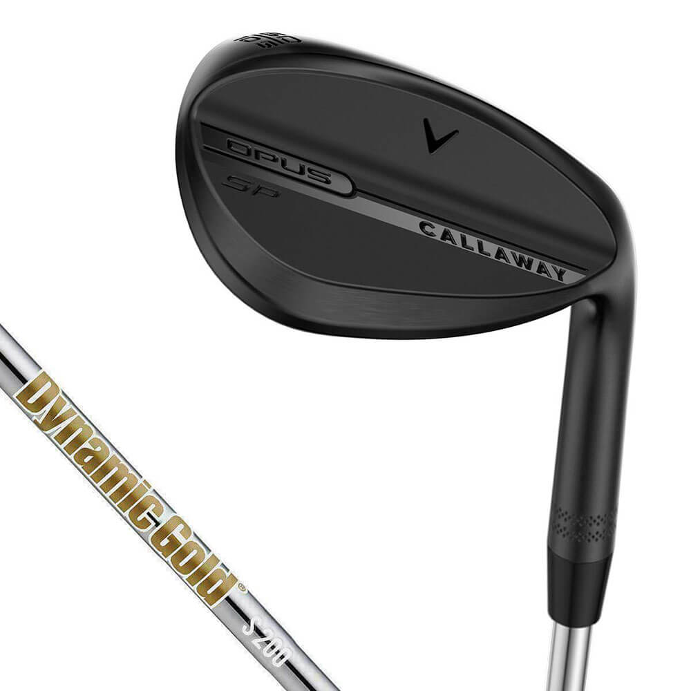 [2025年モデル] キャロウェイ　メンズ OPUS SP オーパスSP ブラック仕上げ ウェッジ　ダイナミックゴールド スチールシャフト ゴルフクラブ