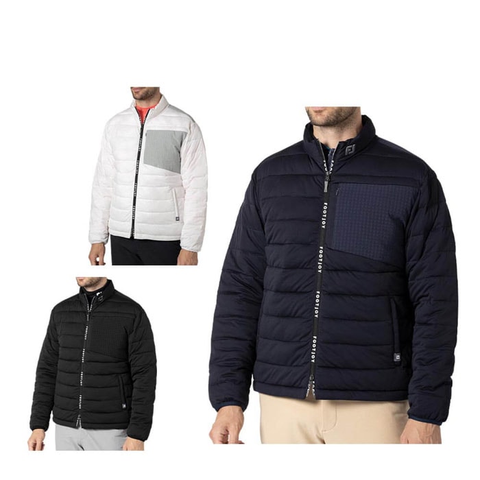 ゴルフウェア　フットジョイ メンズ 中綿 長袖 フルジップ ジャケット FJ-F24-O03 [2024年モデル] [秋冬モデル] 特価