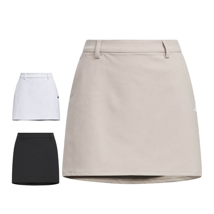 ゴルフウェア　アディダス レディース 撥水 ストレッチ インナーパンツ一体型 スカート JWK13 ゴルフウェア [2025年秋冬モデル] 特価
