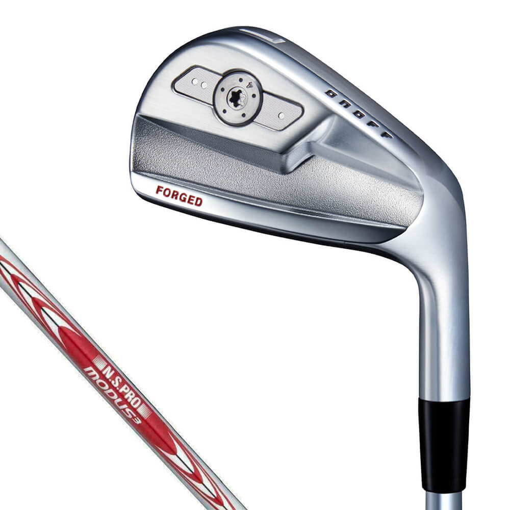 [2026年モデル] ONOFF オノフ KURO FORGED IRON 黒 フォージド アイアン 単品　N.S.PRO MODUS3 TOUR 110 スチールシャフト ゴルフクラブ