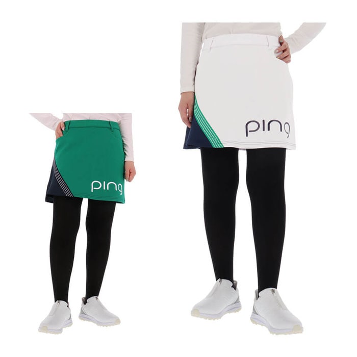 ゴルフウェア　ピンゴルフ レディース ダンボールスウェット スカート 622-4234904 [2024年秋冬モデル] 特価