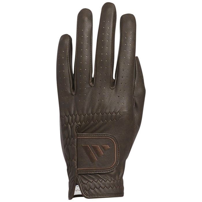 ゴルフグローブ　アディダス メンズ CLASSIC SYNTHETIC クラシック シンセティック JUT45 JM6727 ナイトブラウン [2025年モデル]