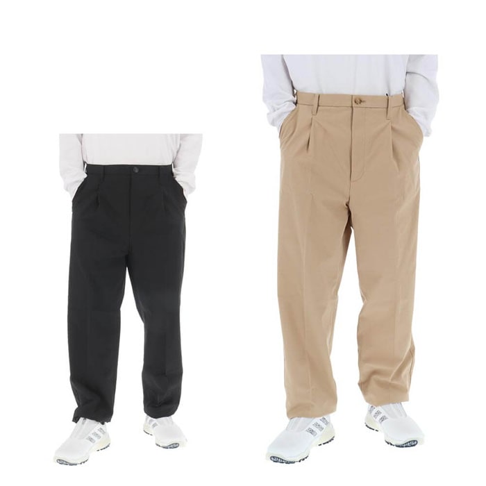 セントアンドリュース　メンズ ドビー生地 ストレッチ ワイド ロングパンツ 042-4231953 [2024年モデル] ゴルフウェア [秋冬モデル] 特価