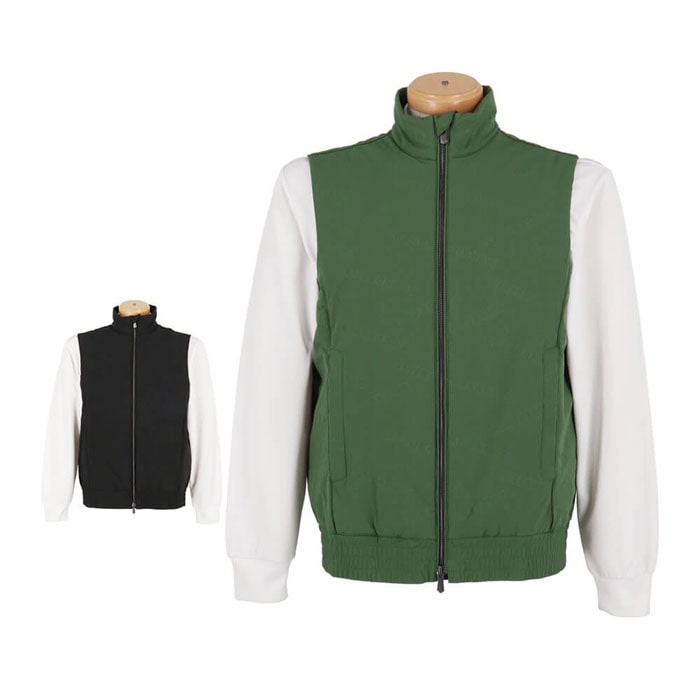 セントアンドリュース　メンズ ロゴバック エンボス 中綿 フルジップ ベスト 042-4258151 [2024年モデル] ゴルフウェア [秋冬モデル] 特価