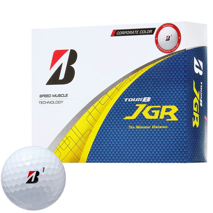 [2025年モデル] ブリヂストン TOUR B JGR ツアーB ジェイジーアール ゴルフボール 1ダース（12球入り） コーポレート