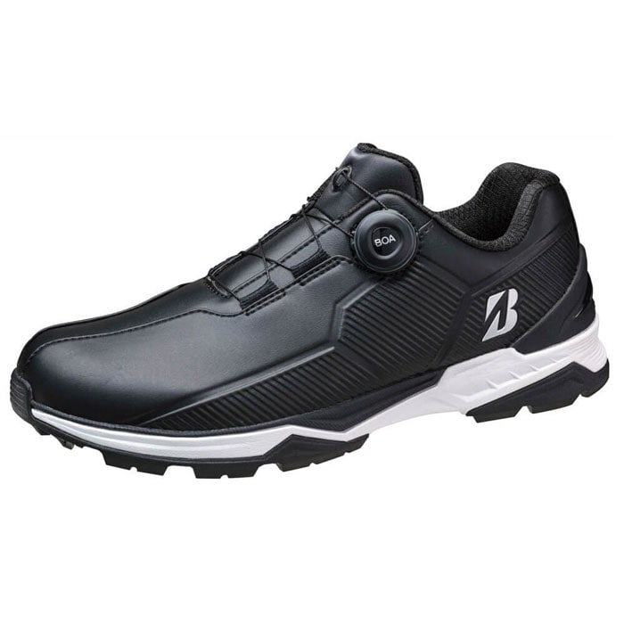 [2025年モデル] ブリヂストン　メンズ ZSP-BITER WIDE BOA ゼロ・スパイク バイター ワイド ボア スパイクレス ゴルフシューズ SH2507 BK ブラック