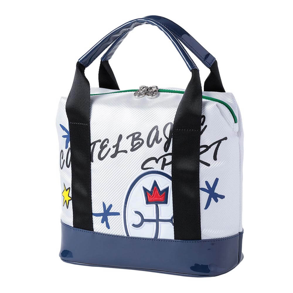 カステルバジャック　メンズ ロゴデザイン カートバッグ CBZ036 WH ホワイト [2025年モデル]