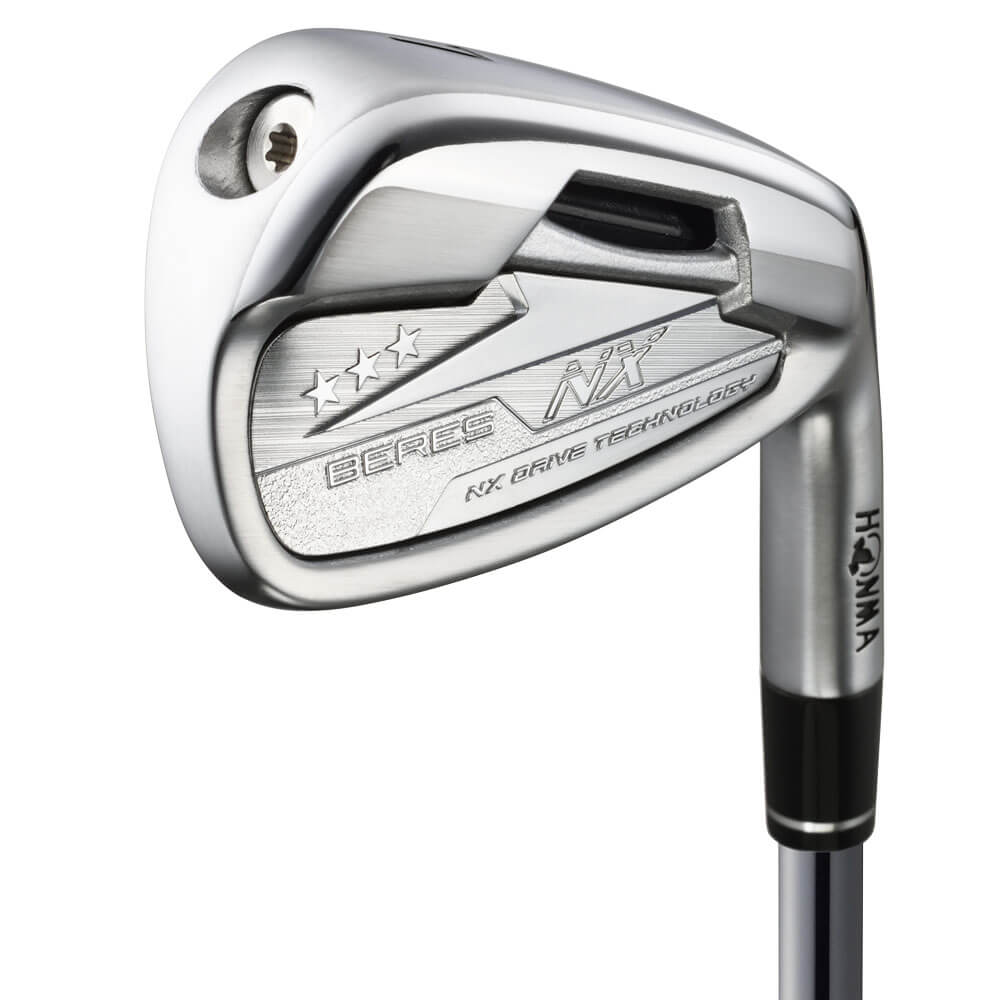 本間ゴルフ　メンズ BERES NX TRIPLE STAR ベレスNX ★★★ アイアン 単品　VIZARD IB-WF PROTOTYPE ★★★ カーボンシャフト ゴルフクラブ