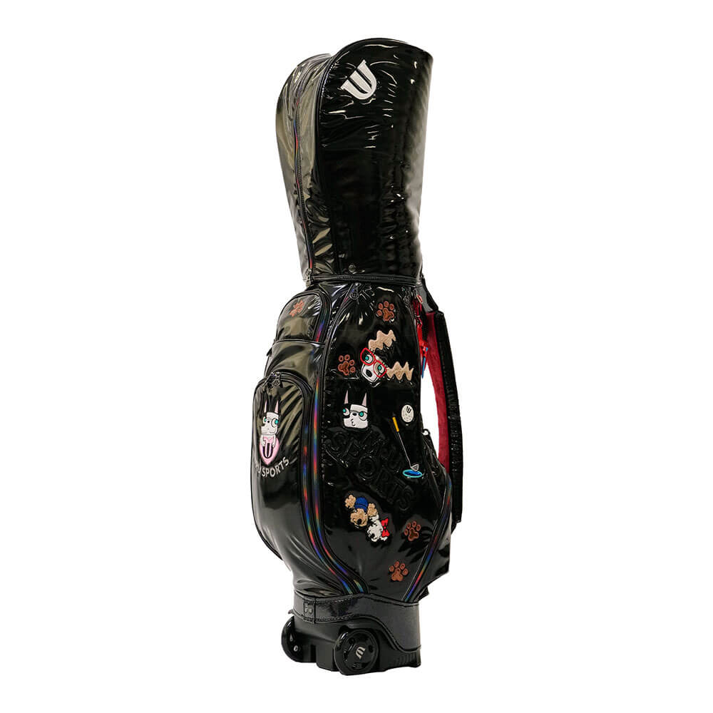 M・U スポーツ　ローリングソール キャディバッグ 703R6134 005 ブラック [2025年モデル] エム・ユー・スポーツ