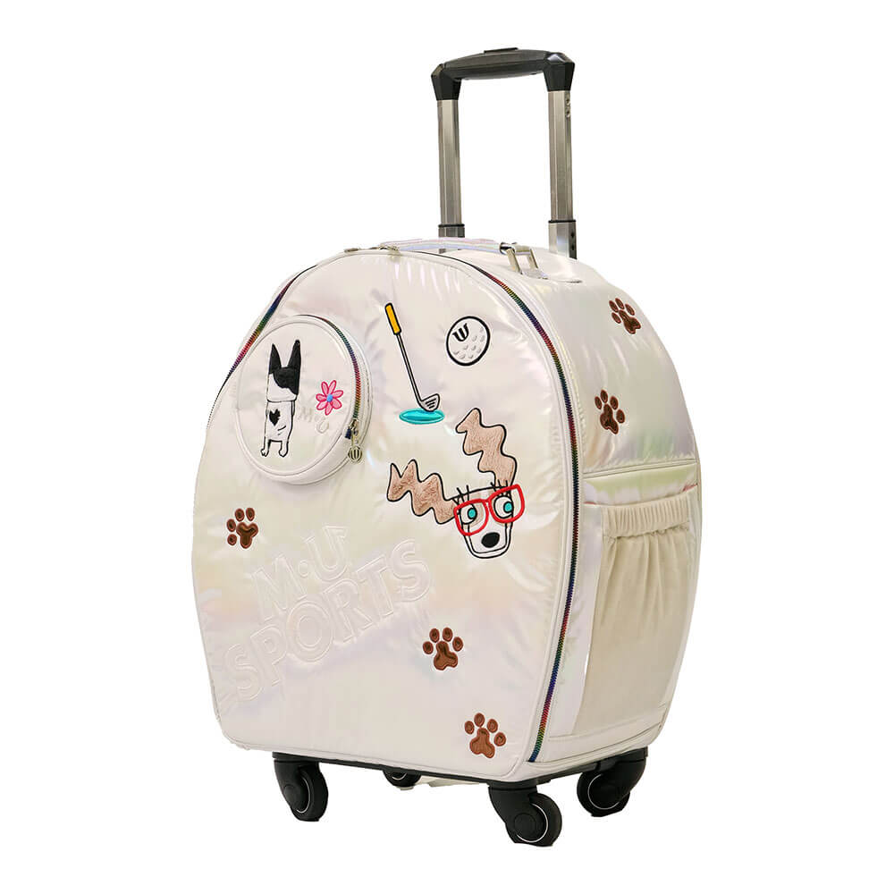 M・U スポーツ　キャリーバッグ 703R6234 001 ホワイト [2025年モデル] エム・ユー・スポーツ