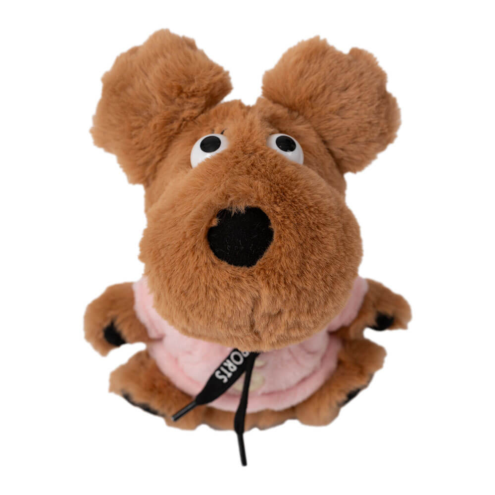 M・U スポーツ　ユーティリティ用 ヘッドカバー 犬 703R6572 030 ブラウン [2025年モデル] エム・ユー・スポーツ