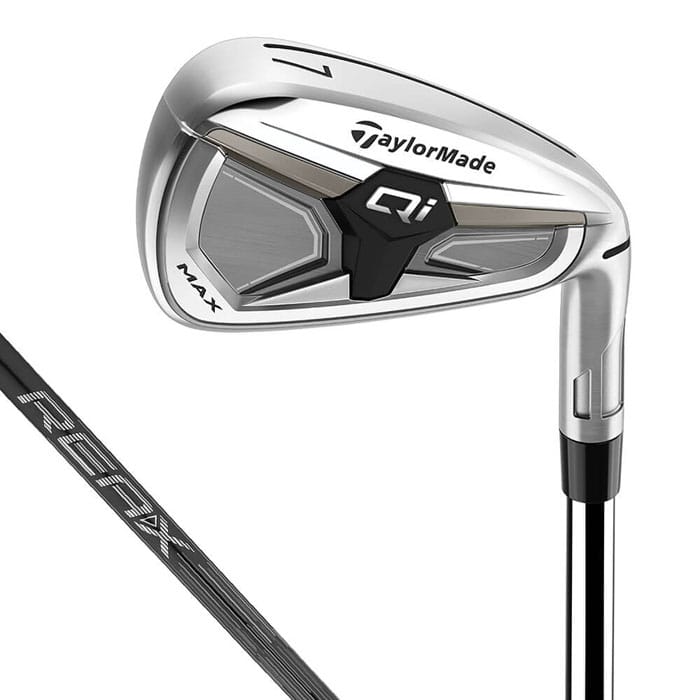 テーラーメイド　メンズ Qi MAX アイアン　6本セット（＃6～9、PW、AW）　REAX カーボンシャフト [2026年モデル] 有賀園 ゴルフ