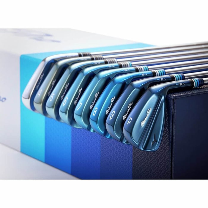 [数量限定] ミズノ　Mizuno Pro ミズノプロ Ice Blue Limited Edition アイアン　8本セット（＃3～9、PW）　ダイナミックゴールド Tour Issue スチールシャフト [2026年モデル] 有賀園 ゴルフ