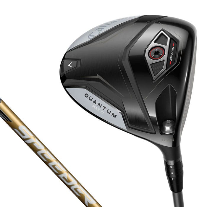キャロウェイ　メンズ QUANTUM MAX D クアンタム マックスD ドライバー　SPEEDER NX GOLD 50 シャフト [2026年モデル] 有賀園 ゴルフ