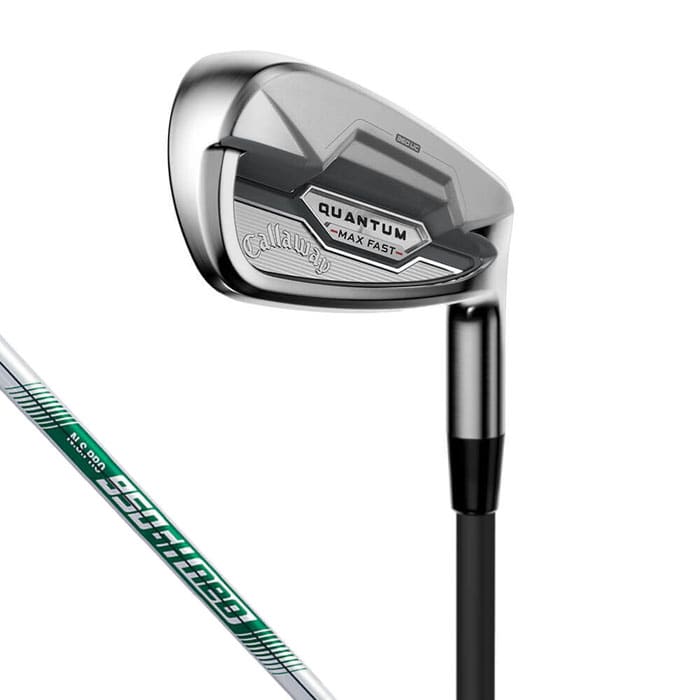 キャロウェイ　メンズ QUANTUM MAX FAST クアンタム マックス ファスト アイアン　単品　N.S.PRO 950GH neo スチールシャフト [2026年モデル] 有賀園 ゴルフ