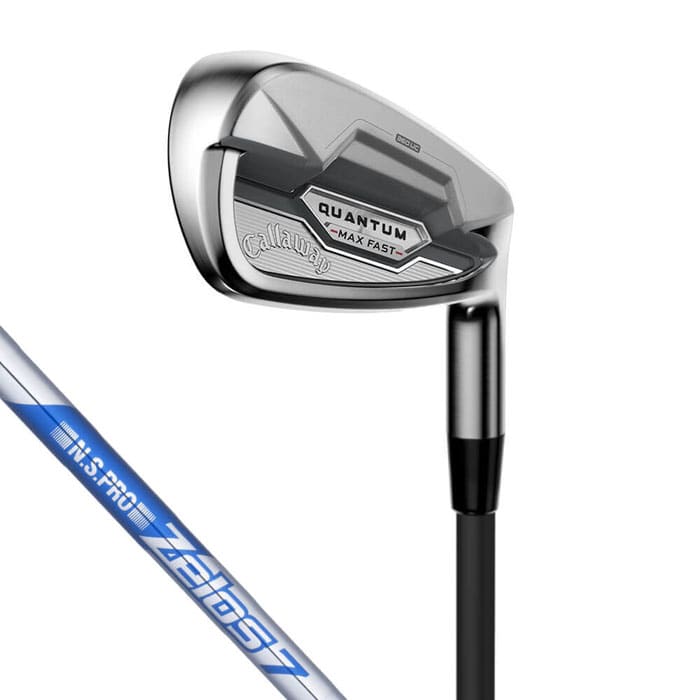 キャロウェイ　メンズ QUANTUM MAX FAST クアンタム マックス ファスト アイアン　単品　N.S.PRO Zelos7 スチールシャフト [2026年モデル] 有賀園 ゴルフ
